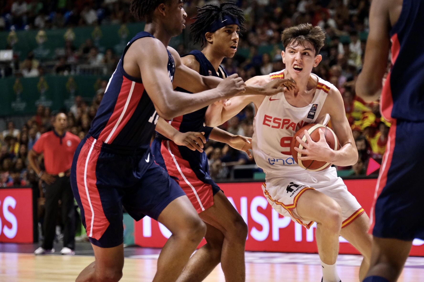 Mundial sub-17 de baloncesto: España 67-79 USA