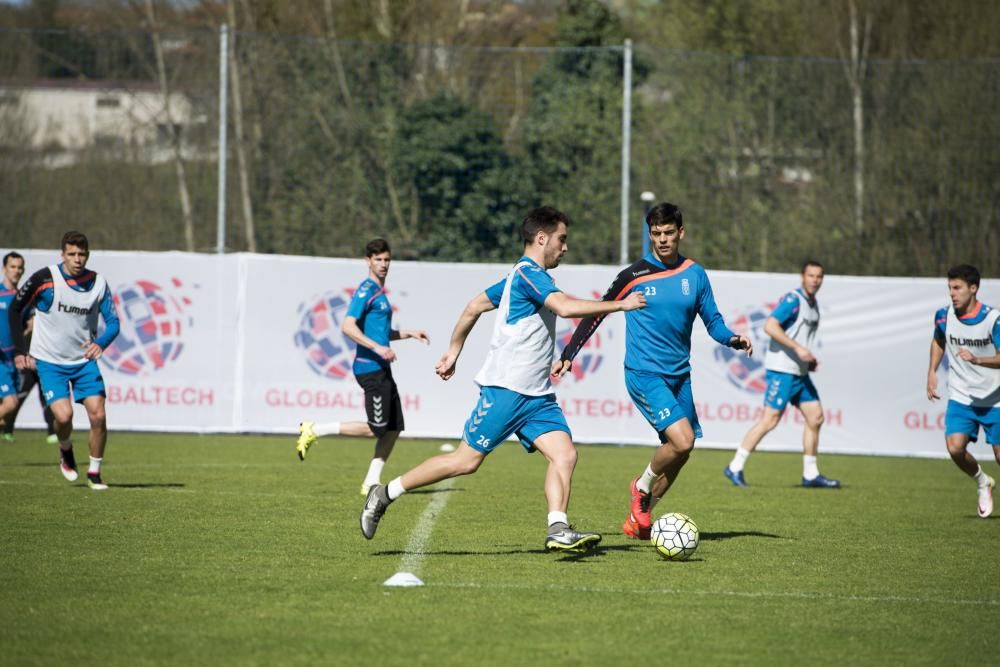 Entrenamiento del Real Oviedo