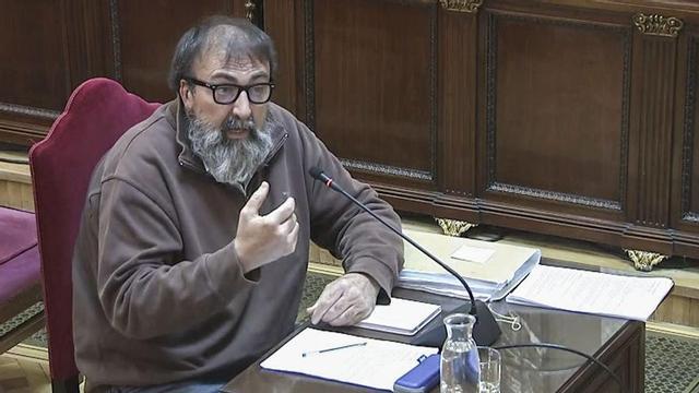 Koldo García, exassessor de l’exministre José Luis Ábalos, durant la seva declaració al Suprem. | VÍDEO DEL TRIBUNAL SUPREM / EFE