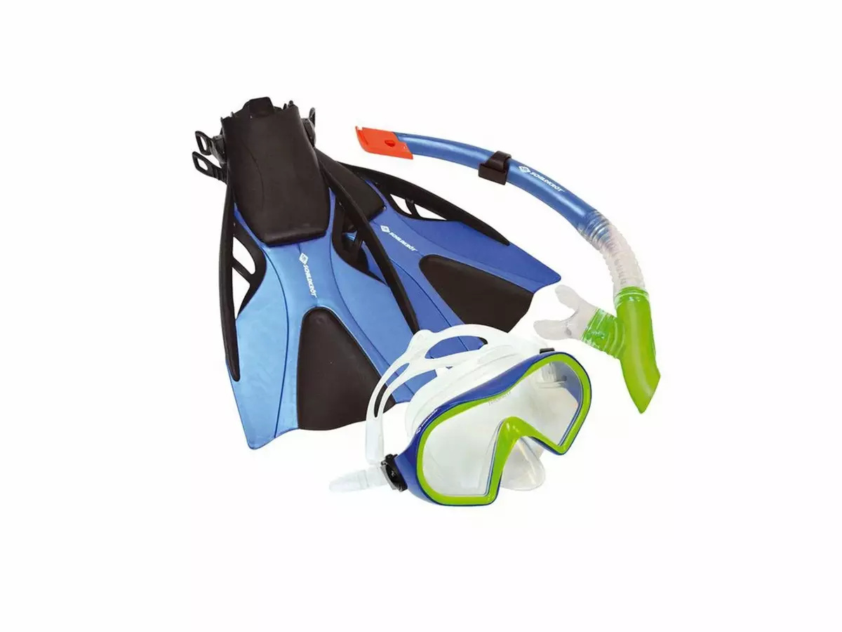 El kit de snorkel de Lidl.