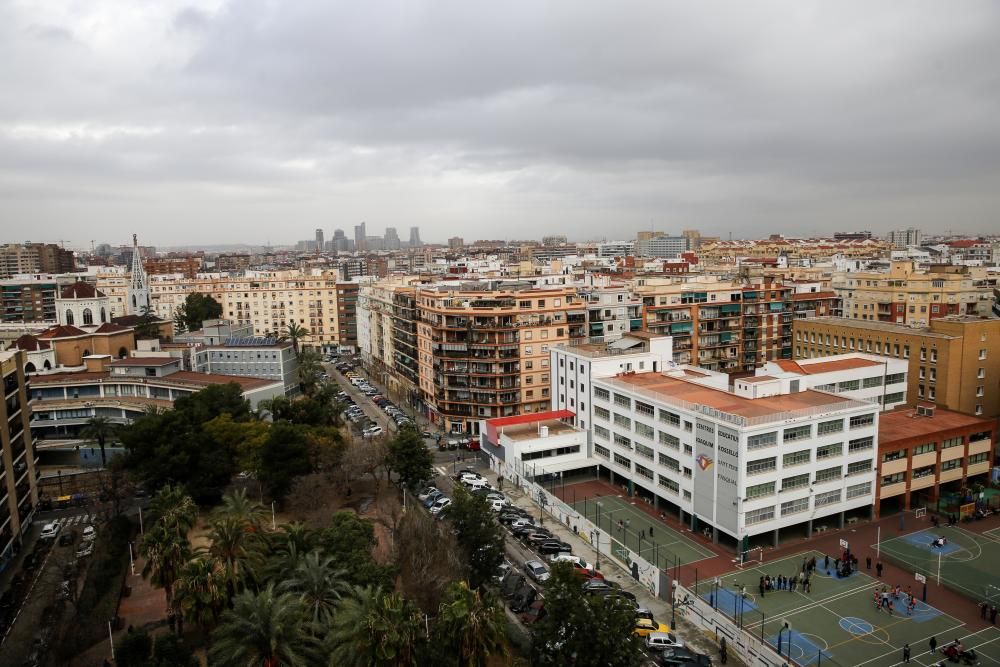 La contaminación por polvo africano en València activa el protocolo de contaminación