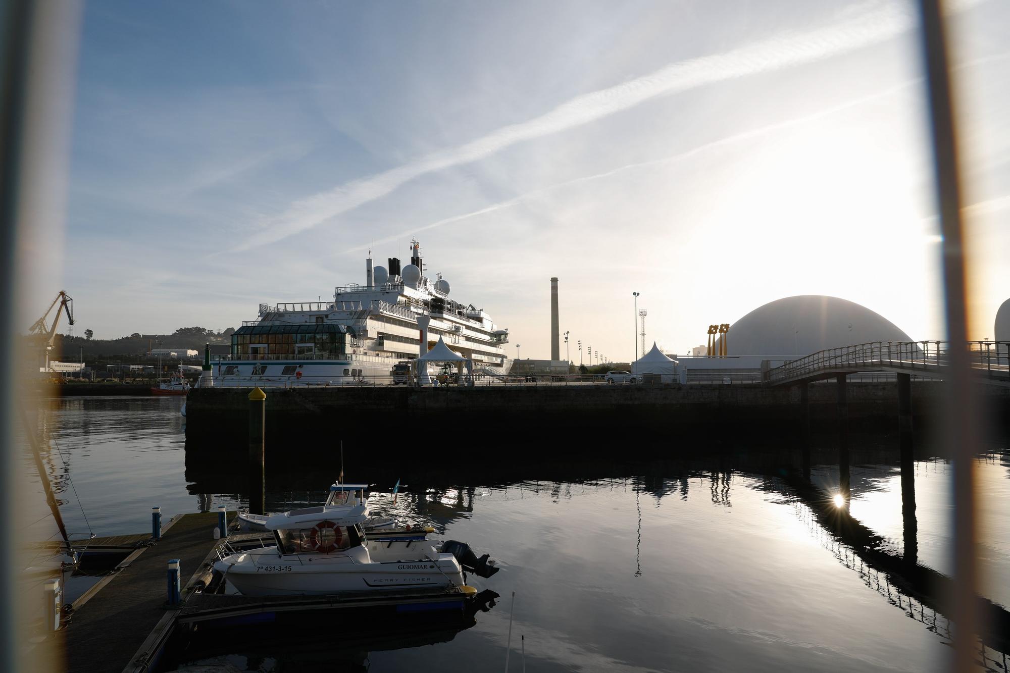 Ferry de lujo en Avilés: el primero pospandemia