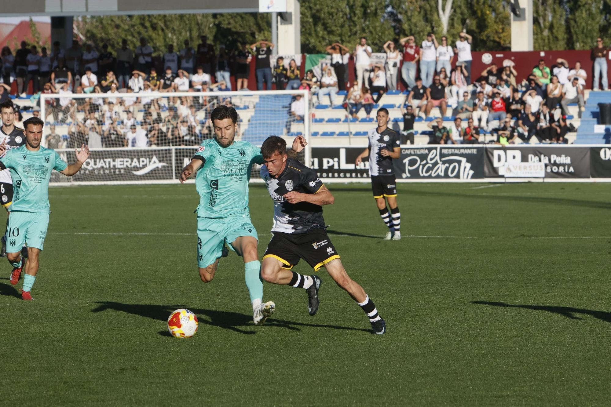 FOTOGALERÍA: Las imágenes de la derrota del Mérida en Salamanca (2-0)