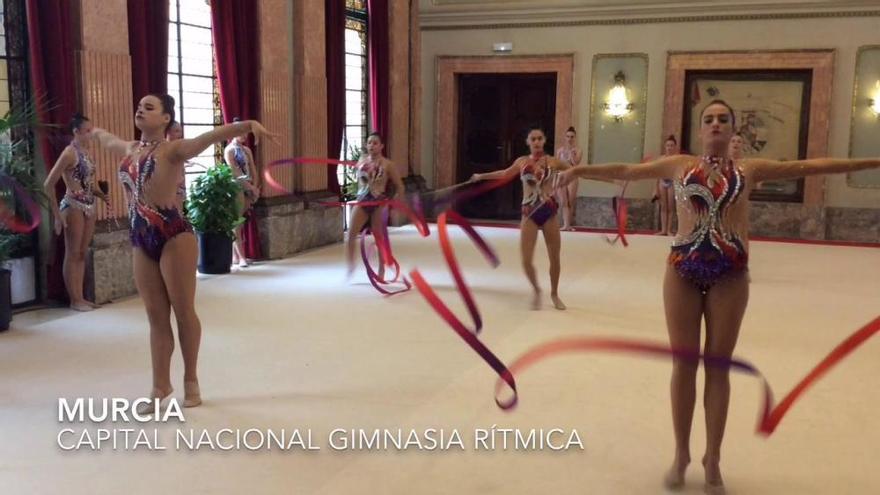 Murcia, capital nacional de la gimnasia rítmica