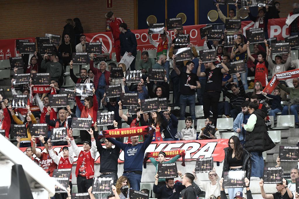 Todas las imágenes del partido del UCAM Murcia contra el Bàsquet Girona