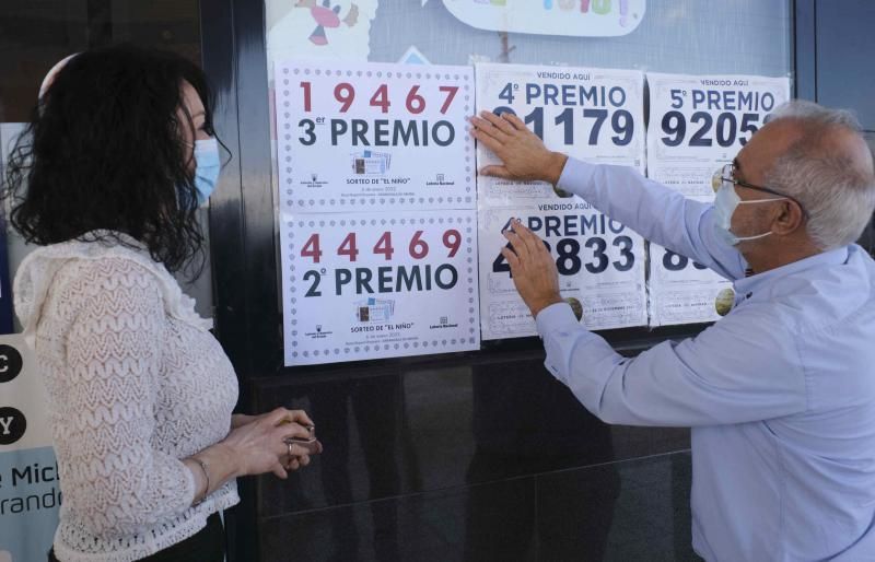 Lotería del Niño en Tenerife