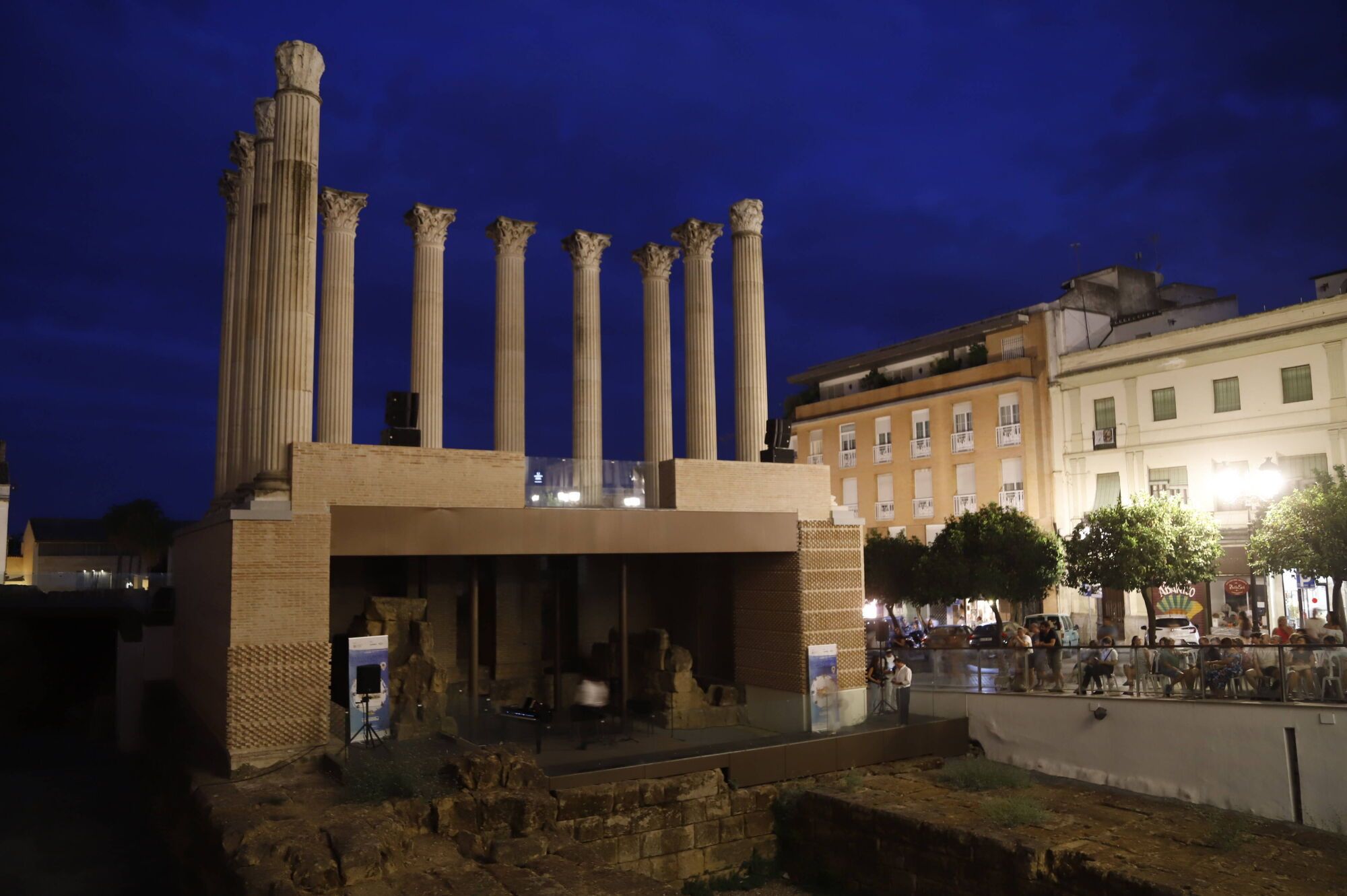 El Templo Romano se llena de música con la ‘Pasión por el cine’