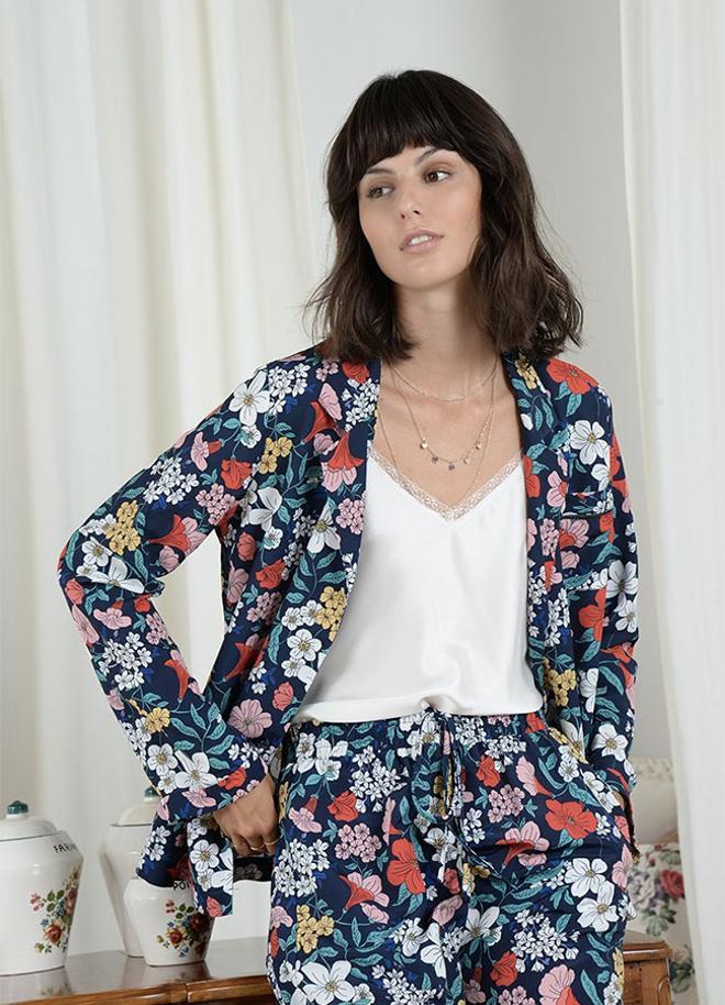 Blazer de estampado floral de Molly Bracken