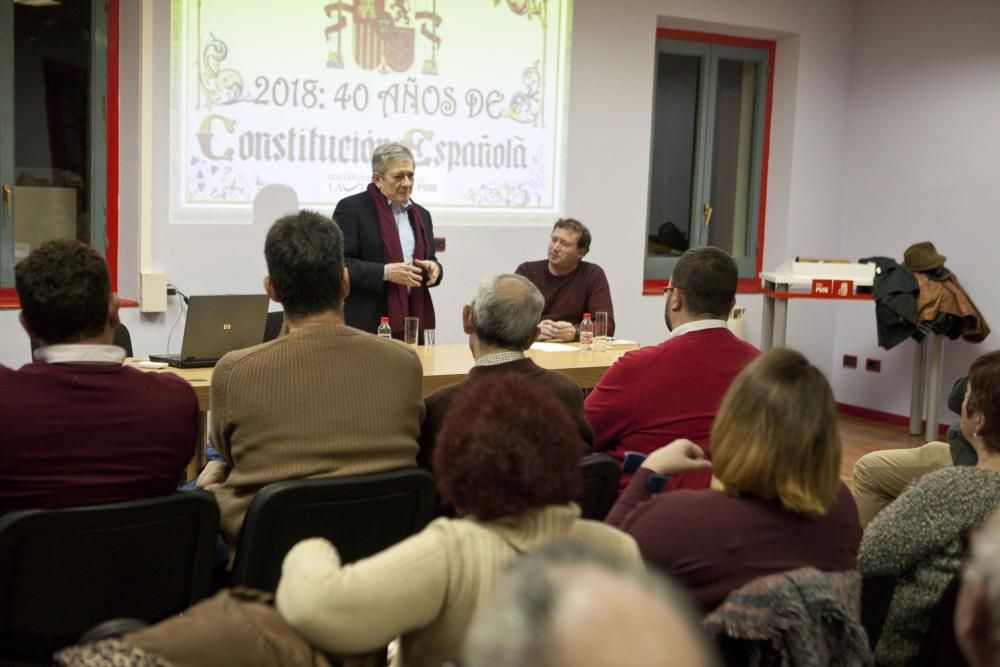 Conferencia de Enrique Barón en Laviana