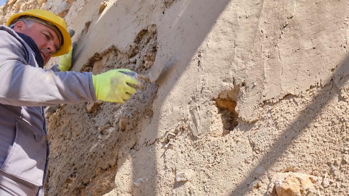 Proyecto de restauración del recinto superior del Castilejo de Monteagudo
