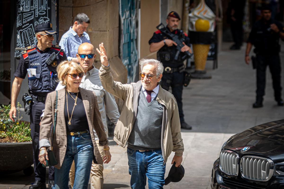 Obama y Spielberg, mañana de museos en Barcelona