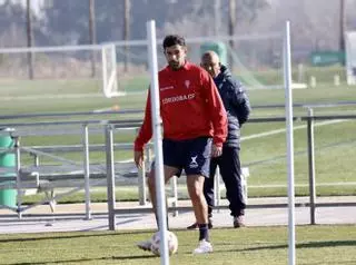 Alberto Jiménez ya se entrena con el Córdoba CF