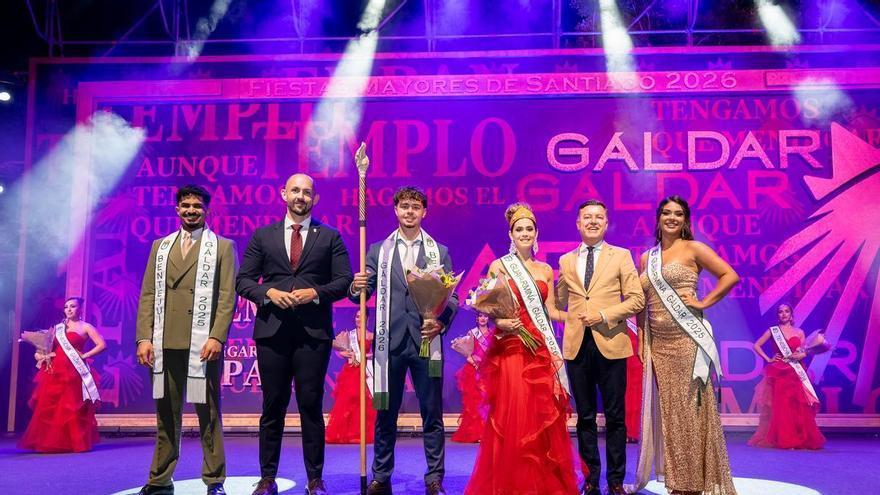 Aitana Rodríguez y Edgar Bolaños, elegidos Guayarmina y Bentejuí de las Fiestas Mayores de Santiago 2026