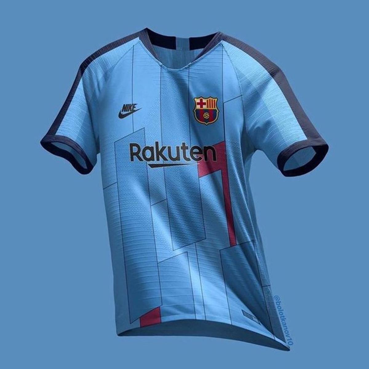 Esta es la tercera camiseta que luciría el Barça el curso que viene