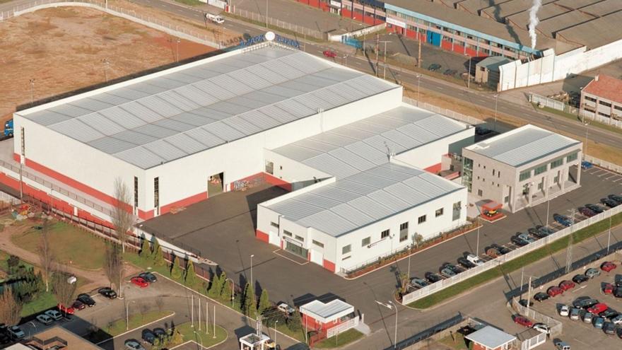 Antiguas instalaciones de Cablerías Auto en O Porriño, en una imagen de archivo.
