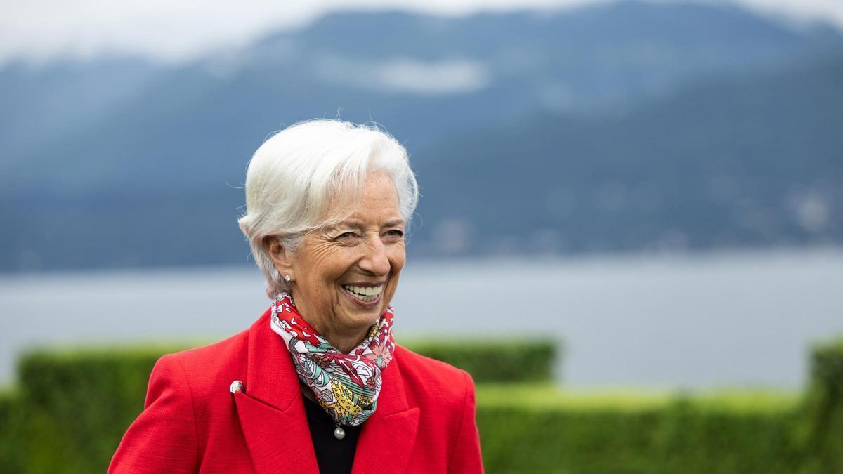 La presidenta del BCE, Christine Lagarde.