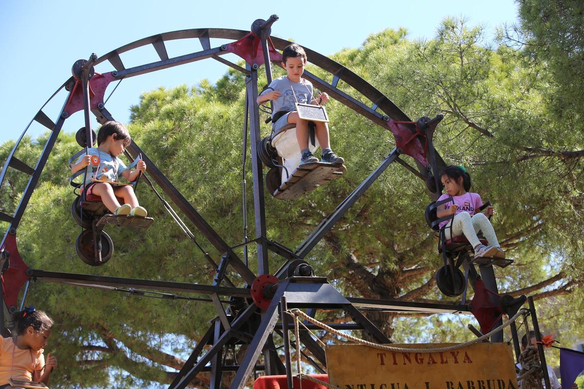 Último dia de Mercè en el Parc Joan Miró