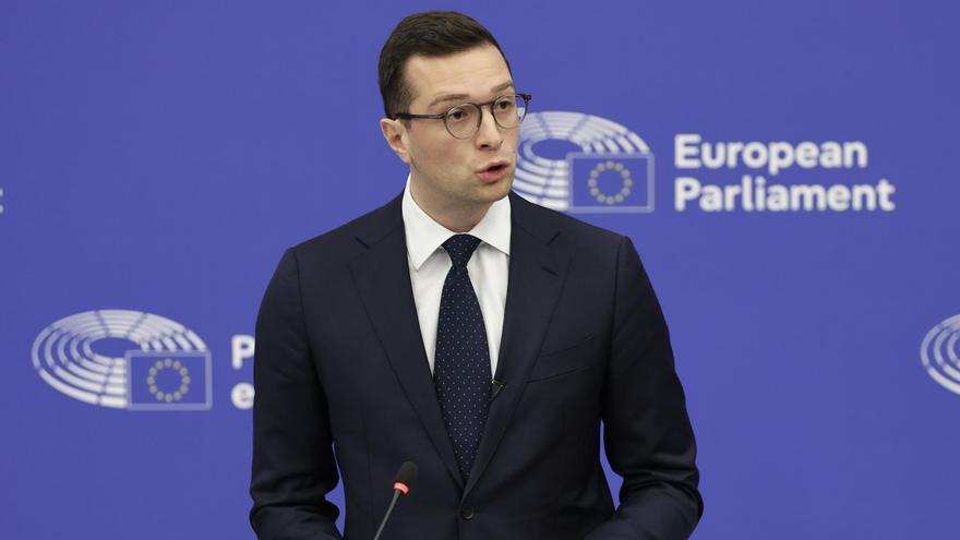 El presidente de Reagrupación Nacional y eurodiputado, Jordan Bardella.