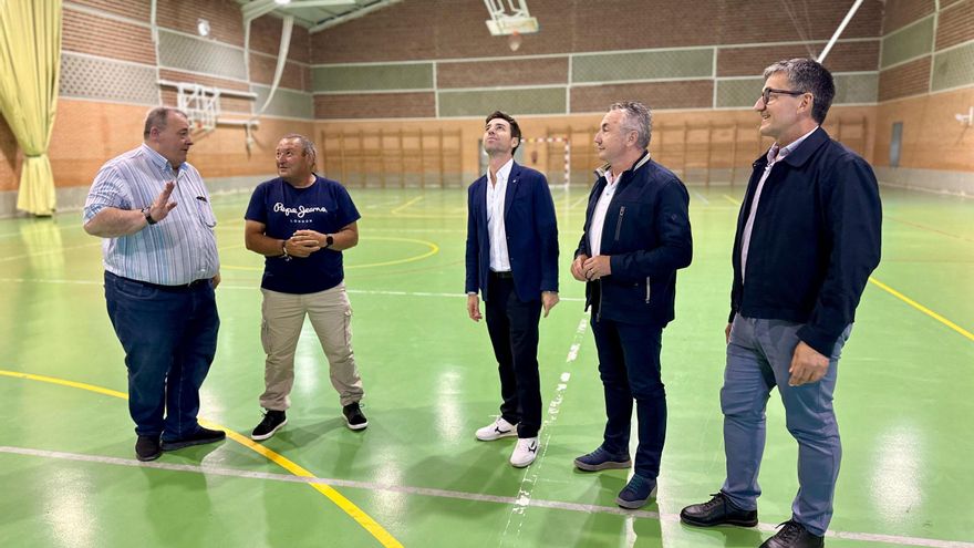 Concluyen las obras de reparación de la cubierta del polideportivo de El Sabinar en Moratalla