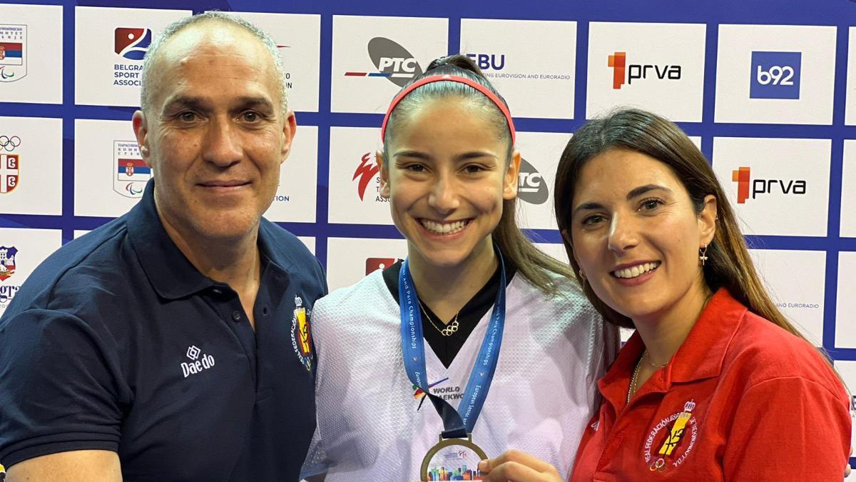 Adriana Cerezo reconquista el oro europeo en Belgrado