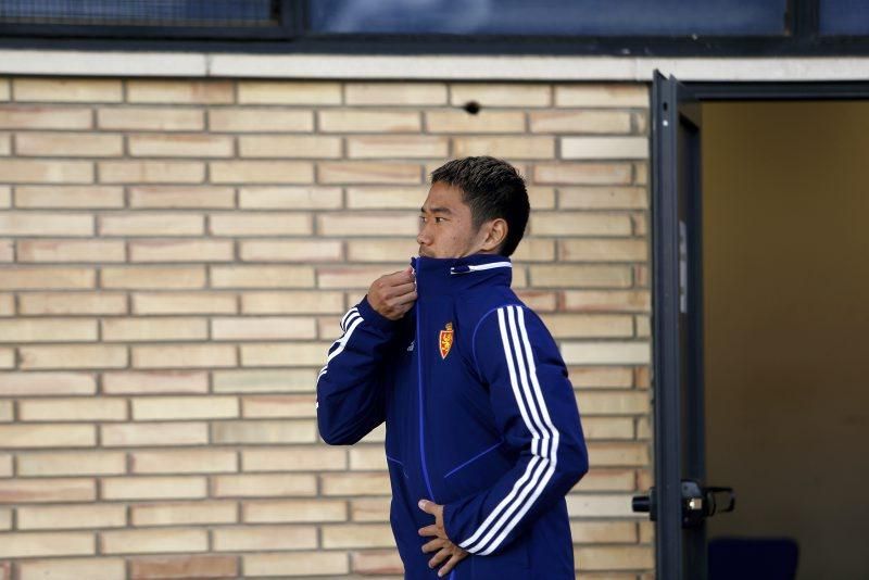 Entrenamiento del 15 de noviembre del Real Zaragoza