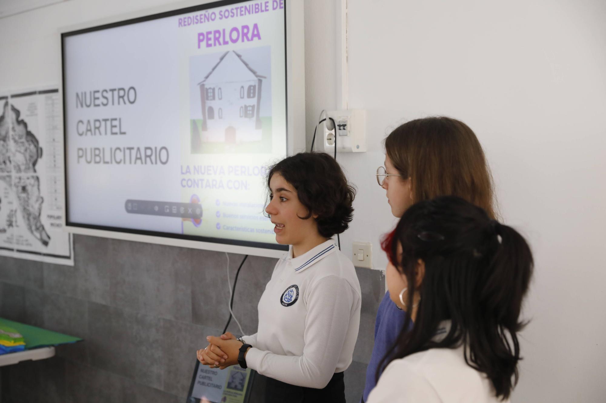 El proyecto Perlora del colegio San Miguel de Gijón, en imágenes