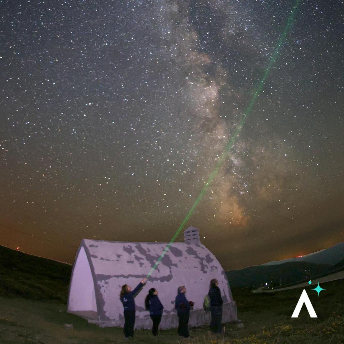Cielo nocturno en el puerto del Palo.