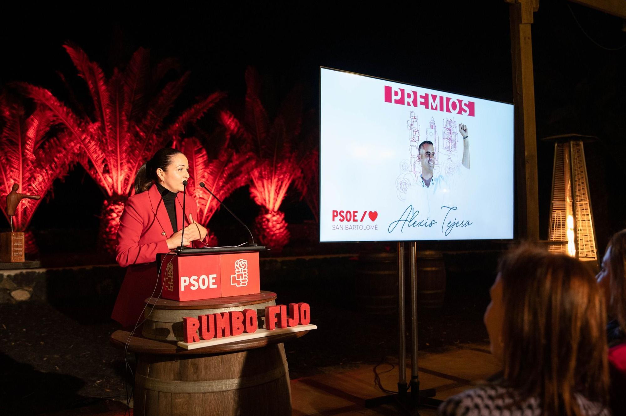 El PSOE de San Bartolomé entrega los Premios Alexis Tejera