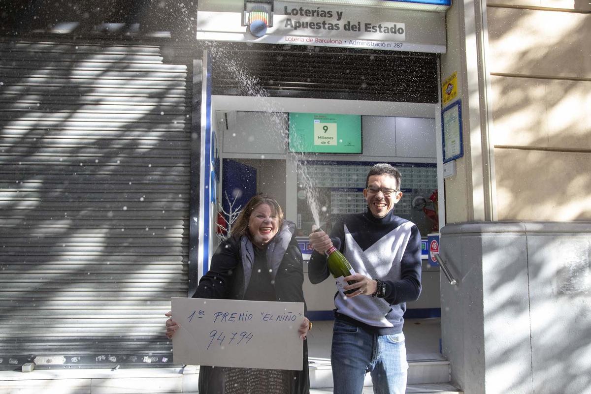 Celebraciones por el sorteo de El Niño