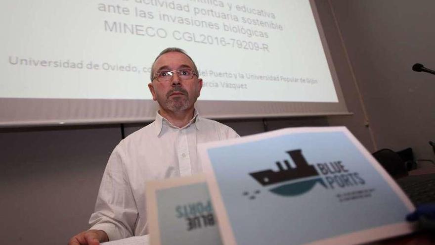 Eduardo Dopico, coordinador del proyecto &quot;Blueports&quot;.