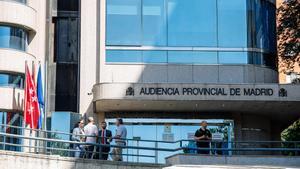 Archivo - La Audiencia Provincial de Madrid.