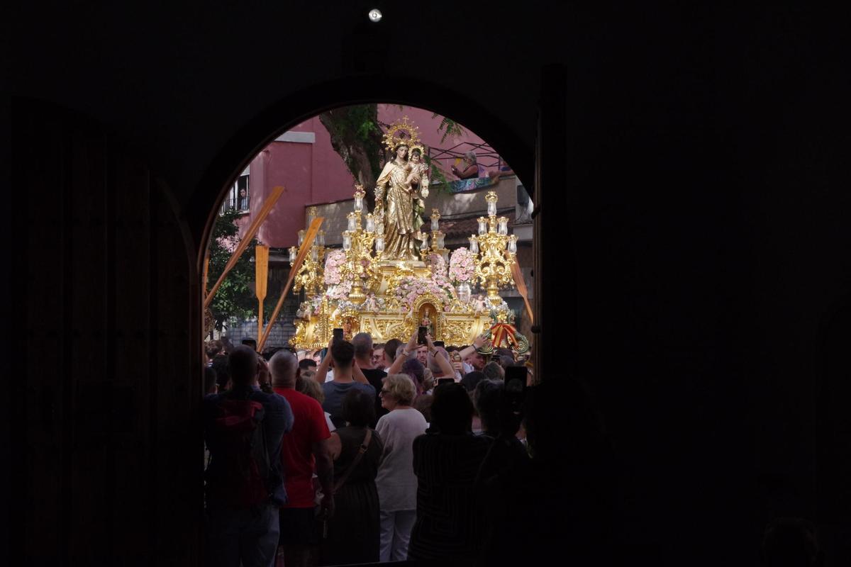 Las mejores imágenes de la procesión de Nuestra Señora del Carmen de Huelin Las mejores imágenes de la procesión de Nuestra Señora del Carmen de Huelin
