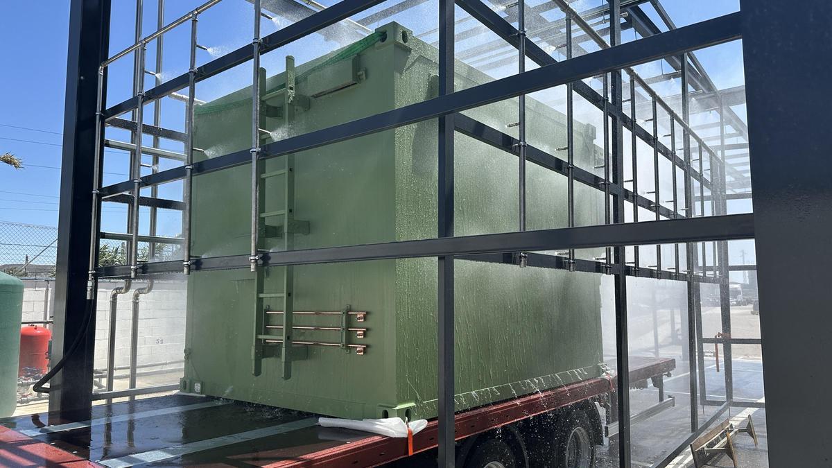 Un refugio con protección NBQ construido por Lecitrailer.