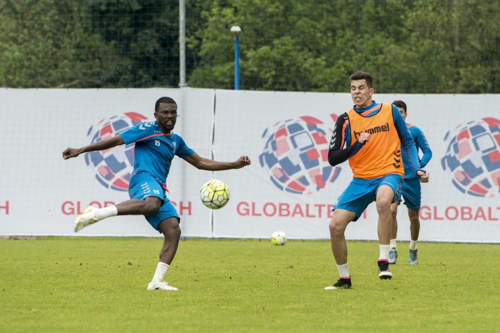 Entrenamiento del Real Oviedo