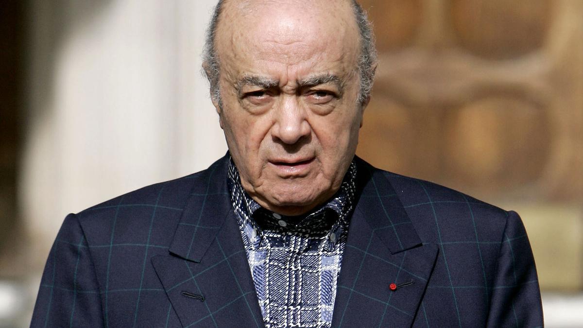 Mohamed Al Fayed, el fallecido exdueño de los famosos almacenes Harrods.