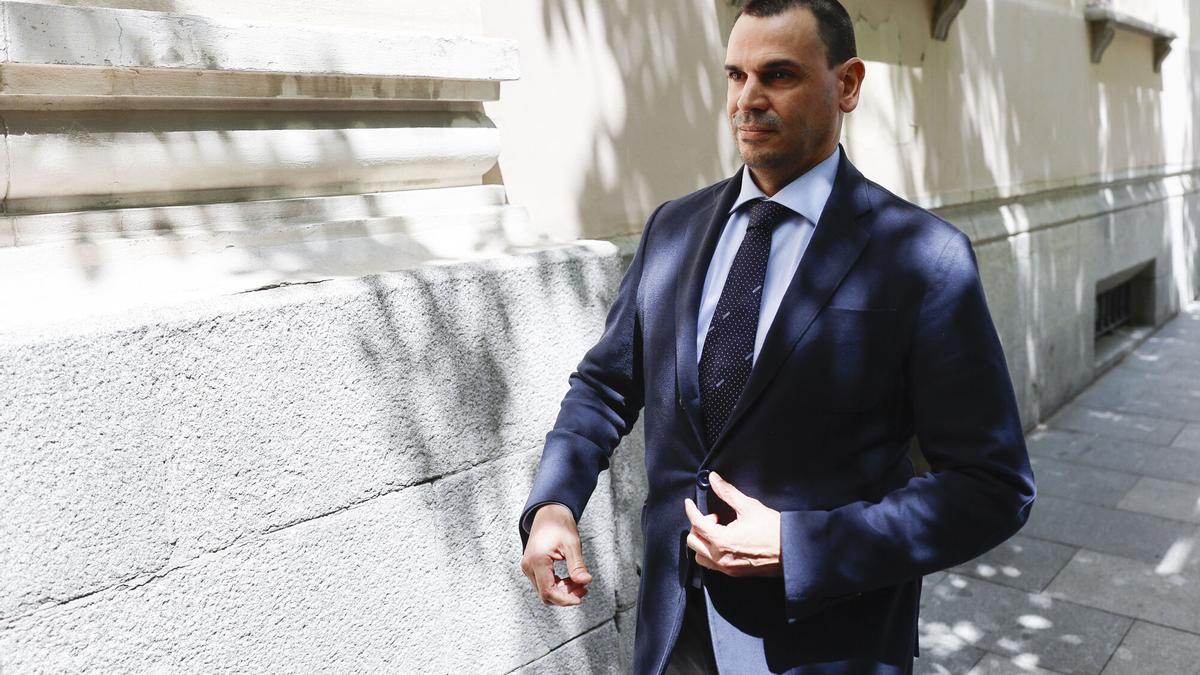 Alberto González Amador, novio de la presidenta de Madrid, Isabel Díaz Ayuso. EFE/ Rodrigo Jiménez. añade textos y vídeo