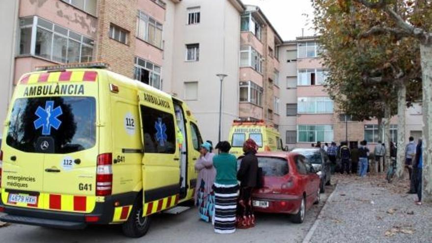 El crim va tenir lloc en un pis de la plaça de les Flors.