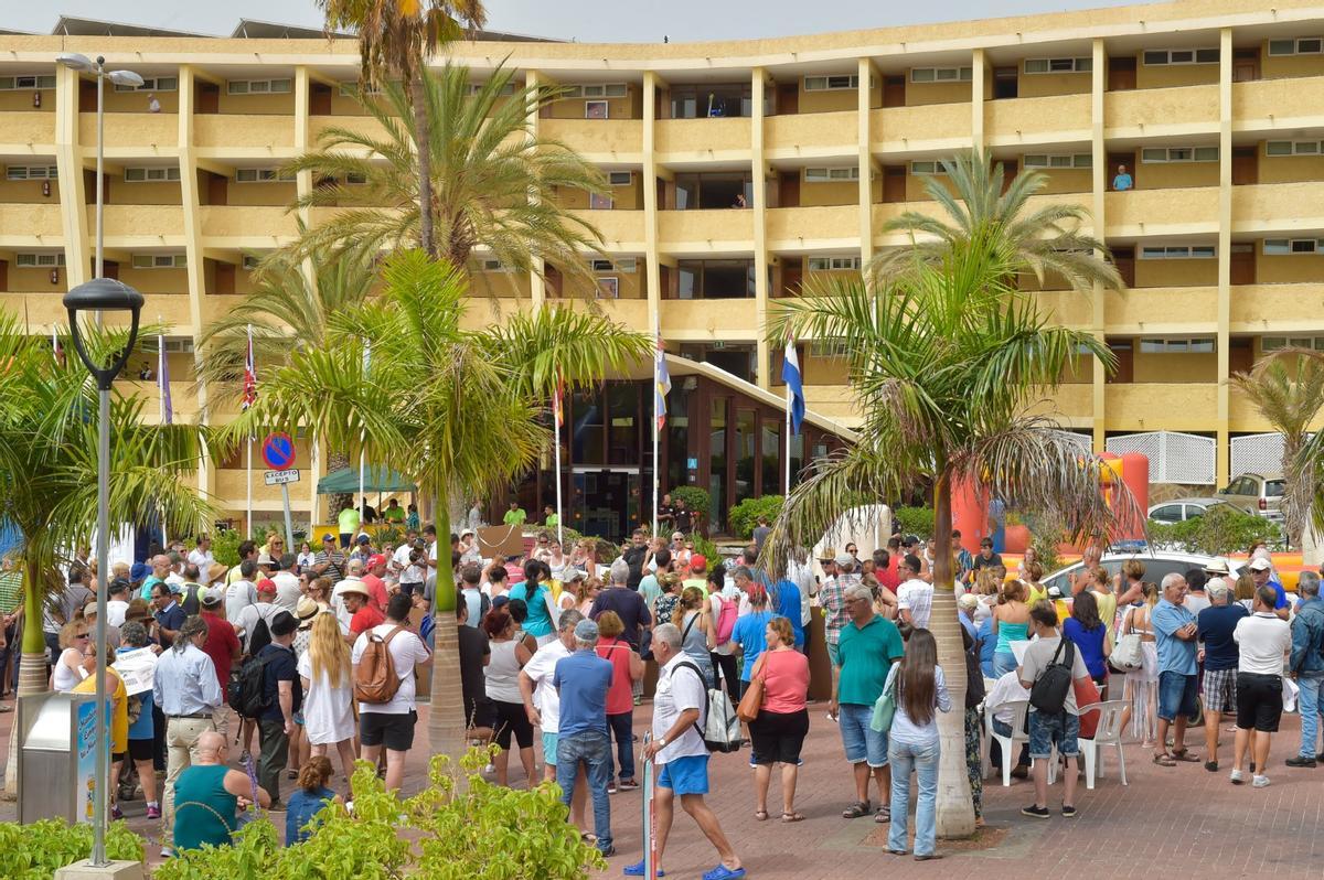 Imagen de archivo del complejo turístico Jardín del Atlántico.