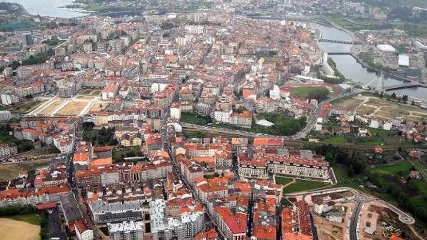 Vista de la ciudad de Pontevedra. // Rafa Vázquez