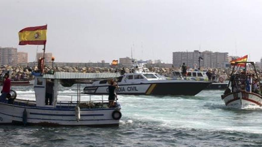 Los pescadores preparan su protesta en Gibraltar
