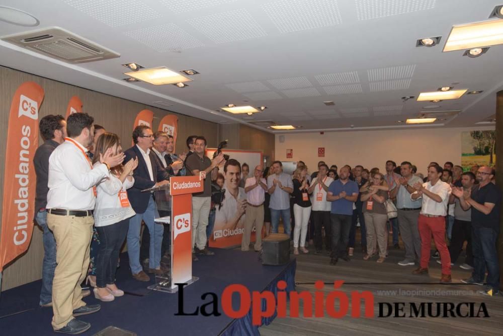 Noche electoral en Ciudadanos