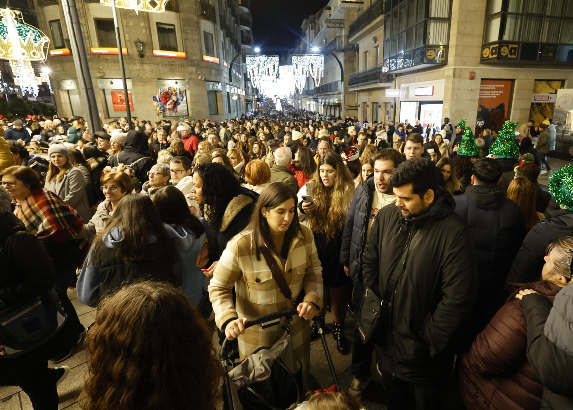 Vigo repite escenario: cae la noche y vuelven los atascos