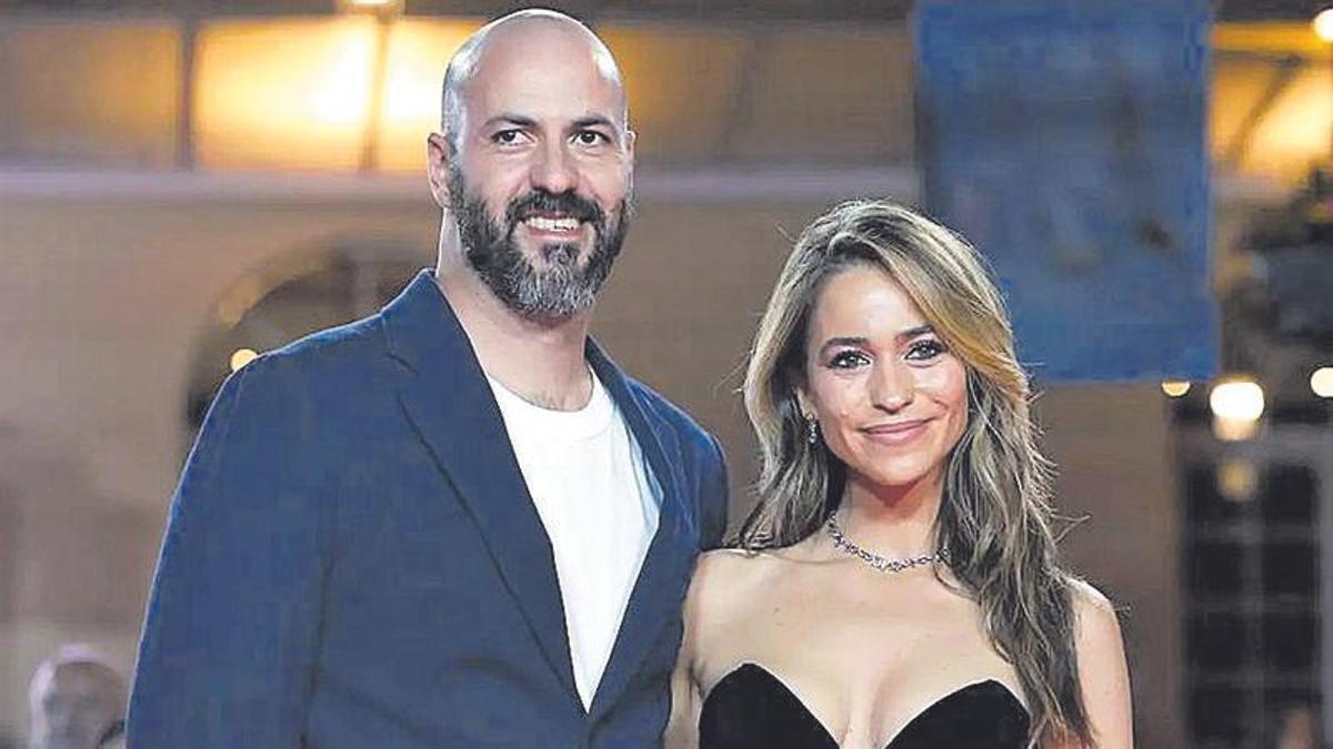 Albert Pintó y María Verdoy, en la alfombra del Festival de Málaga.