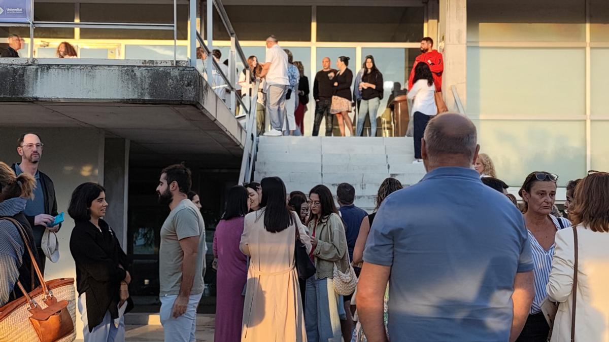 Opositores a los exámenes este sábado en Palma