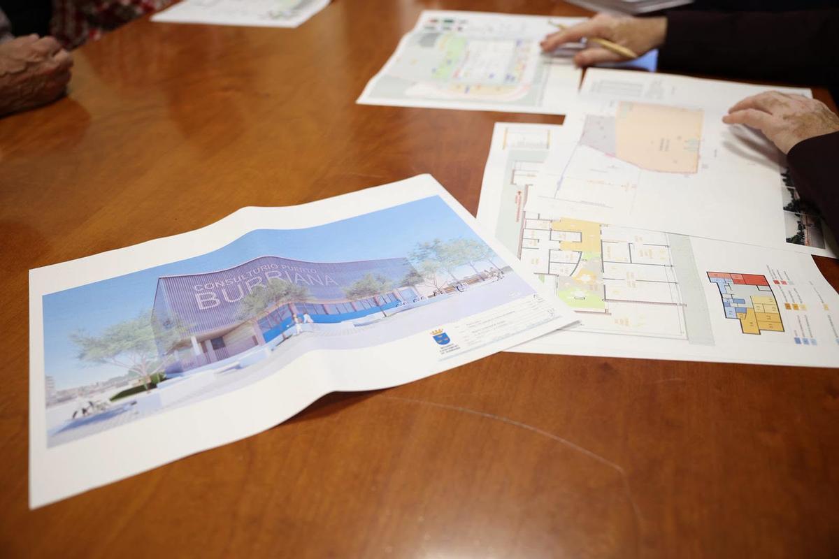 Planos del futuro Centro Médico del Puerto de Burriana