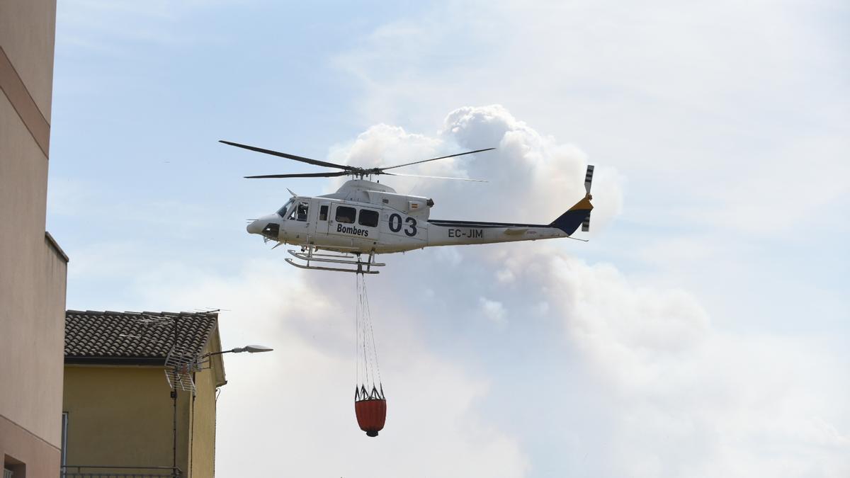 Incendi a la Conca de Barberà i a l'Anoia