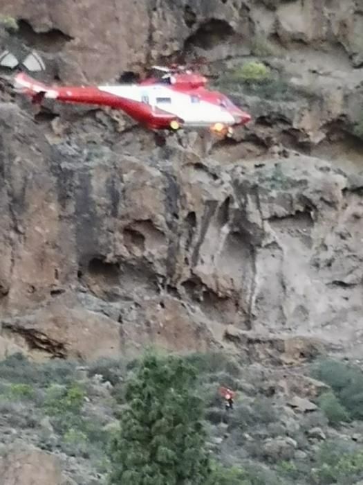 Rescate de un escalador que cayó en la presa de Soria, y falleció en el hospital