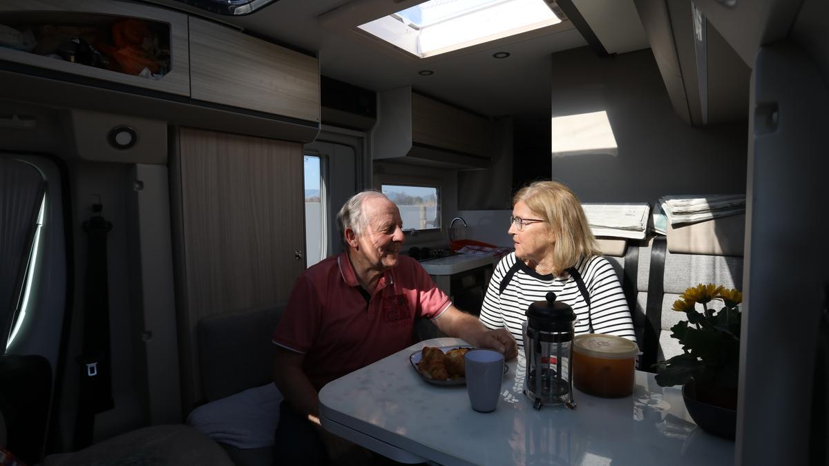 Andrea und Paul Werner waren mit ihrem Wohnmobil auf Mallorca unterwegs.