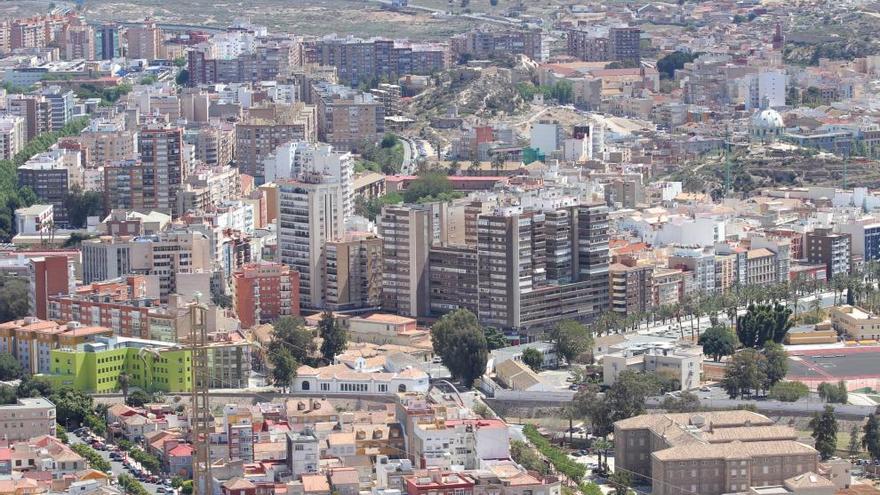 Vista aérea de Cartagena.
