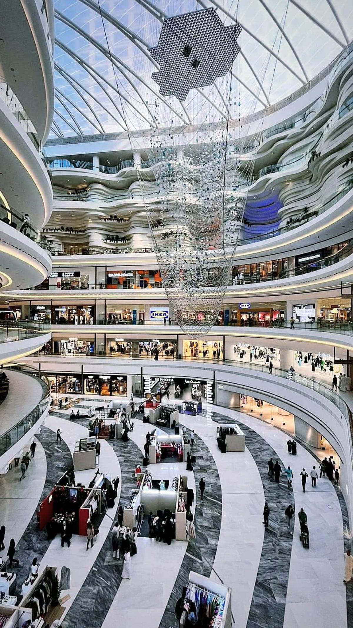 Espectacular centro comercial de Kuwait